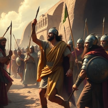 	David Becomes King and His Mighty Warriors	