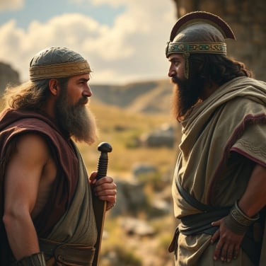 	David Spares Saul Again	