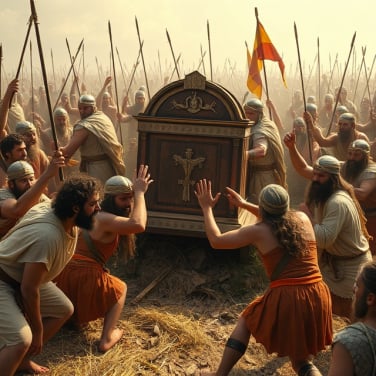 	The Ark is Captured by the Philistines	