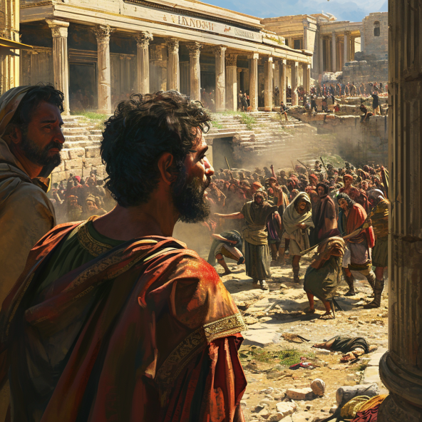 	The Riot in Ephesus	