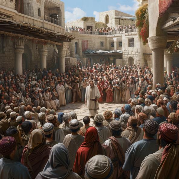 	The Defense Before the Jerusalem Mob	