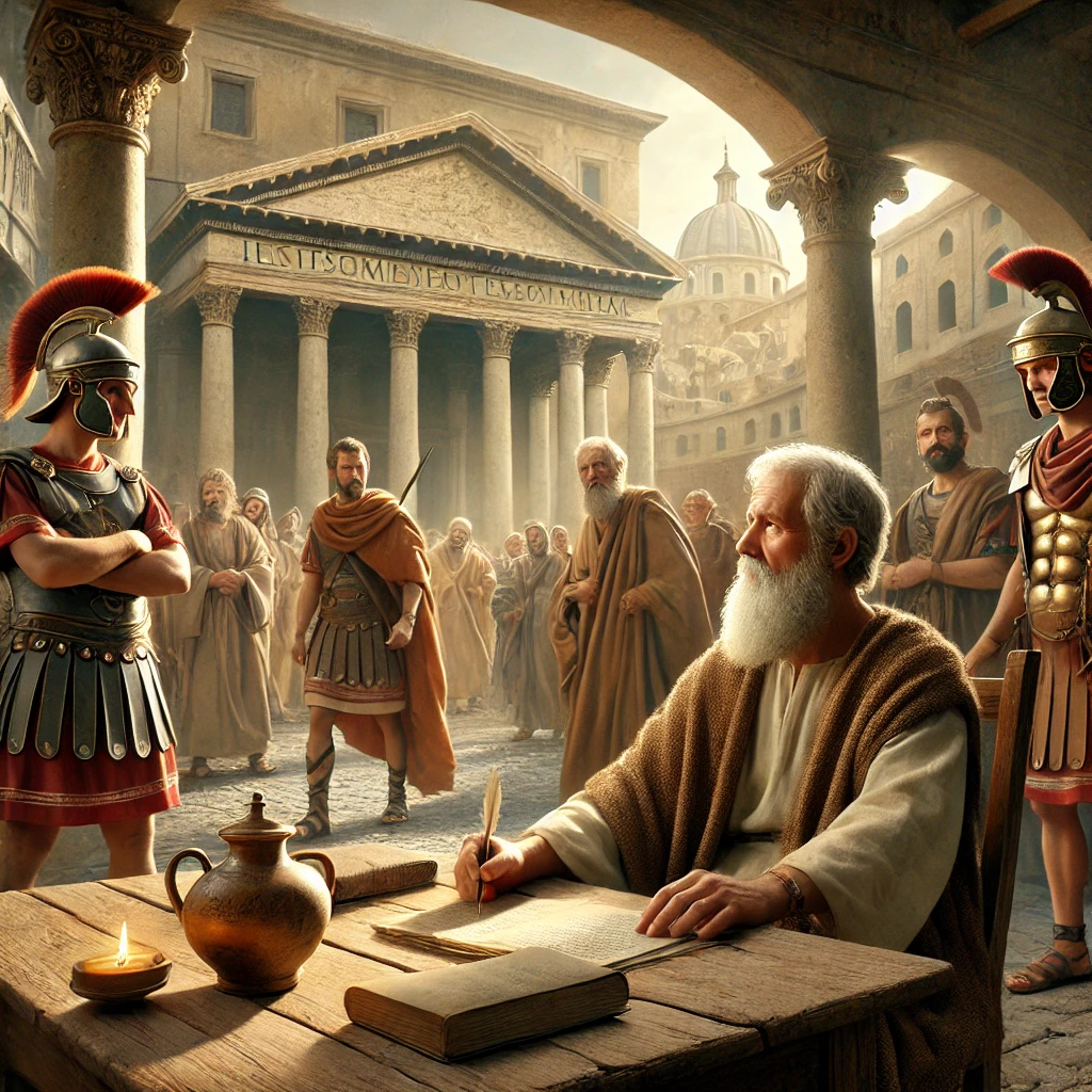 	The Arrival in Rome and Paul's House Arrest	