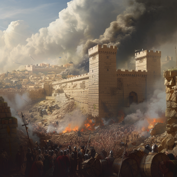	The Siege of Jerusalem Symbolized	