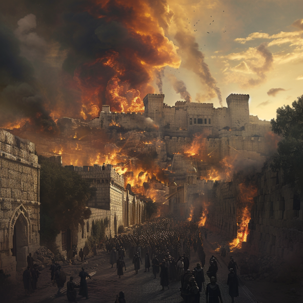 	The Fall of Jerusalem Recounted	
