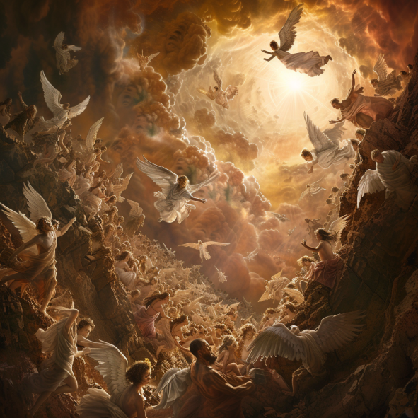 	The Five Angels and the Bottomless Pit	