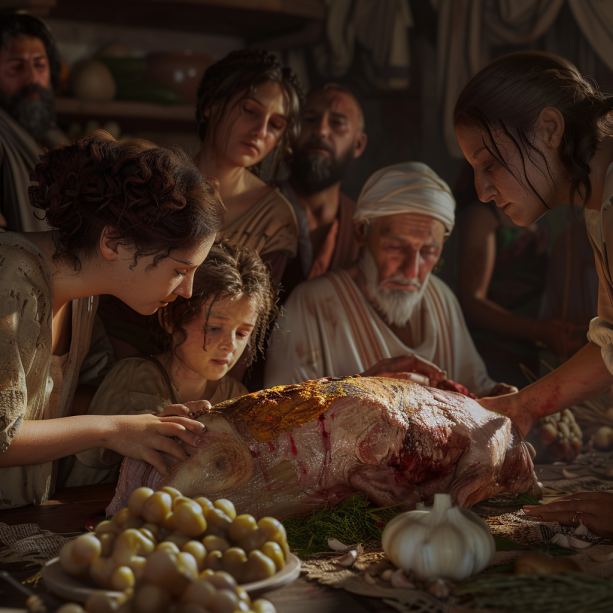 	The Passover Instituted	