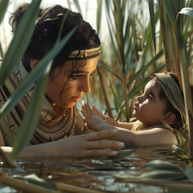 	The Birth and Adoption of Moses	