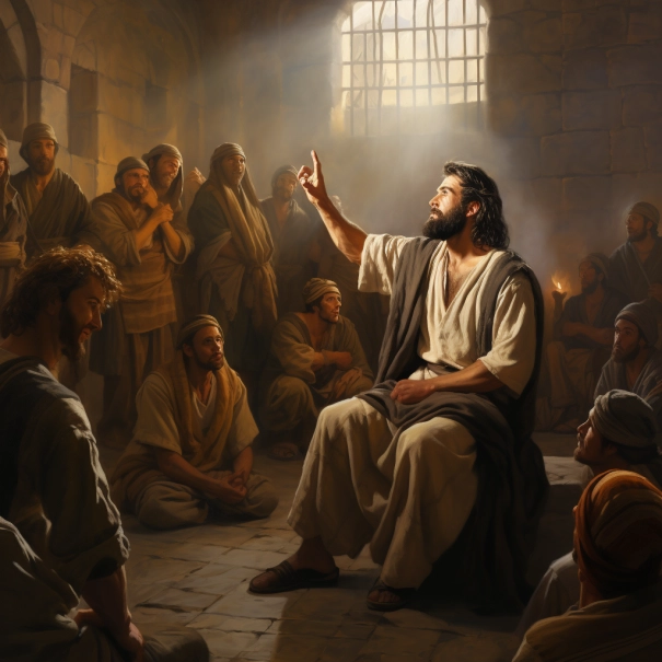 	Joseph Interprets Dreams in Prison	