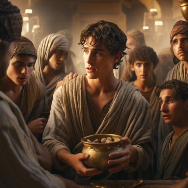 	Joseph Tests His Brothers	