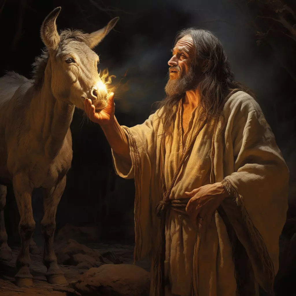	Balaam and the Talking Donkey	