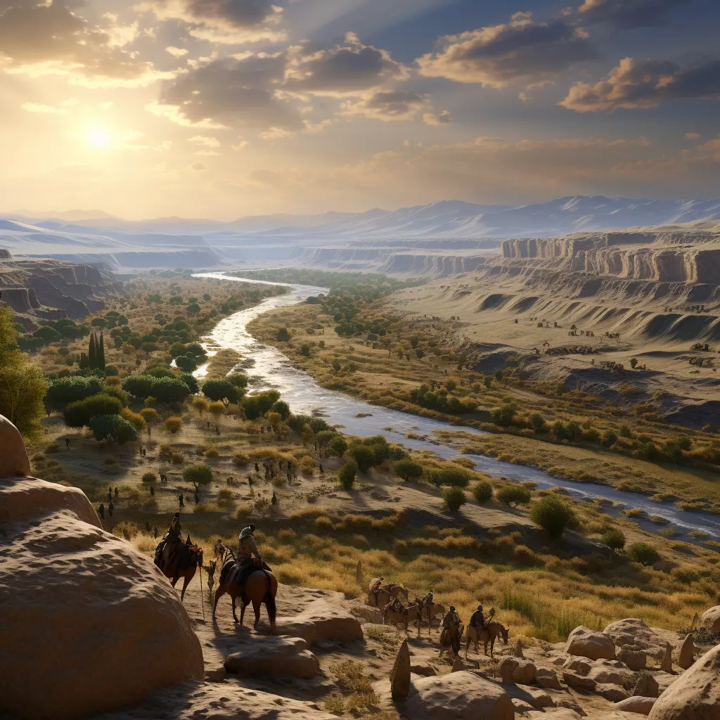 	The Tribes Settle East of the Jordan	
