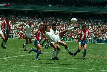 7 June 1986 Estadio Azteca, Mexico City Mexico v Paraguay