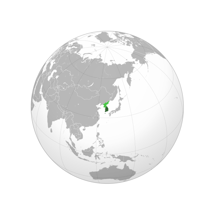 South Korea Location