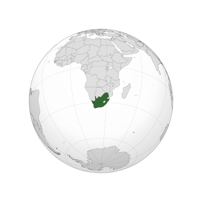South Africa Location