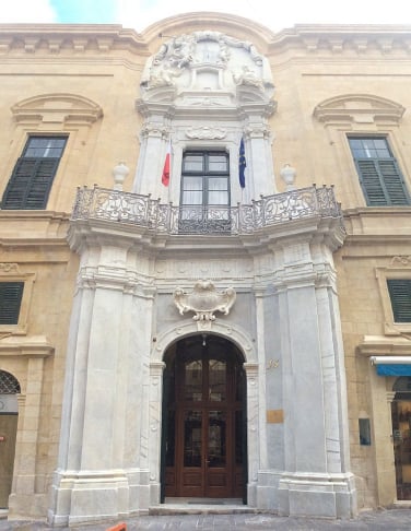 Castellania, Valletta