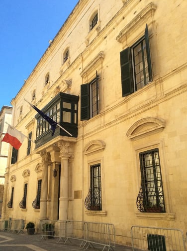 Palazzo Parisio, Valletta