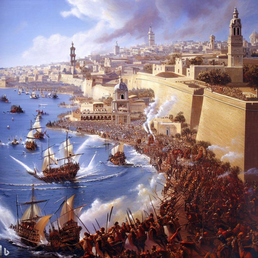 1565, July 12 Senglea Besieged