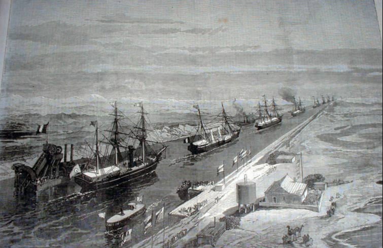 1869, November 17 Suez Canal