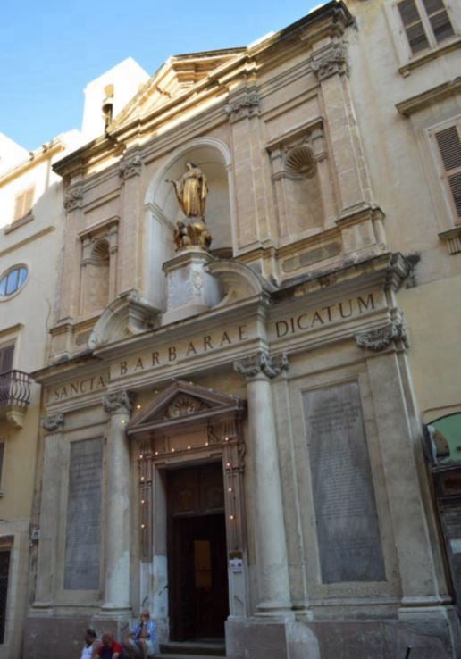 Valletta, Church, St Barbara, Roman Catholic