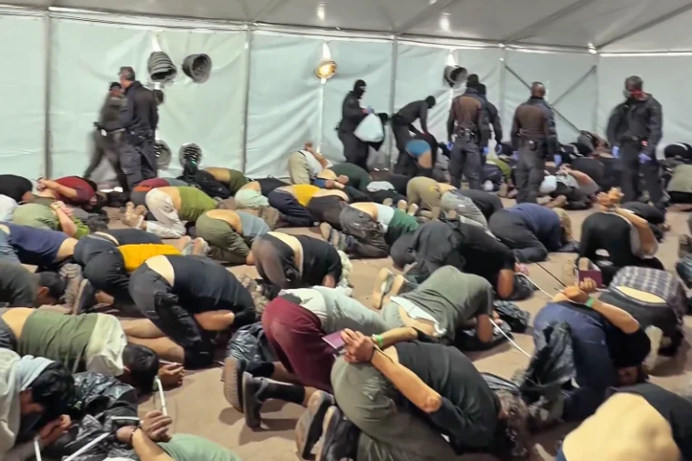 	Israel’s far-right National Security Minister Itamar Ben-Gvir is facing widespread international condemnation after posting videos showing detained Gaza flotilla activists kneeling handcuffed on the ground while he appeared to mock and taunt them.	