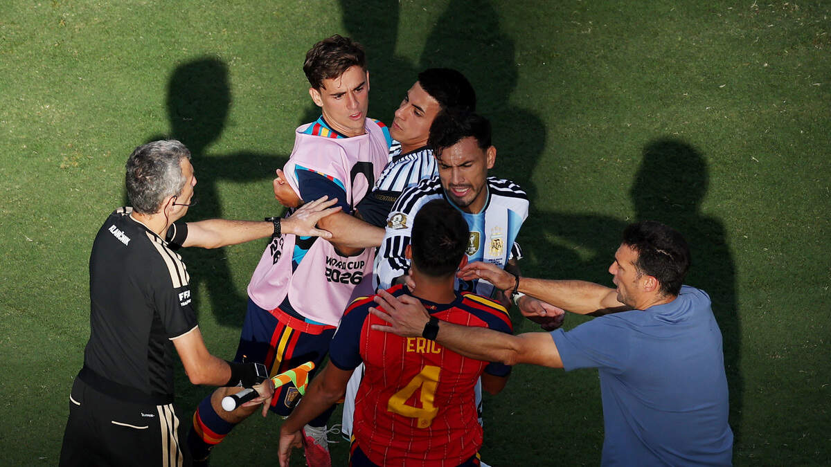 	FIFA to investigate World Cup final post-match brawl	
