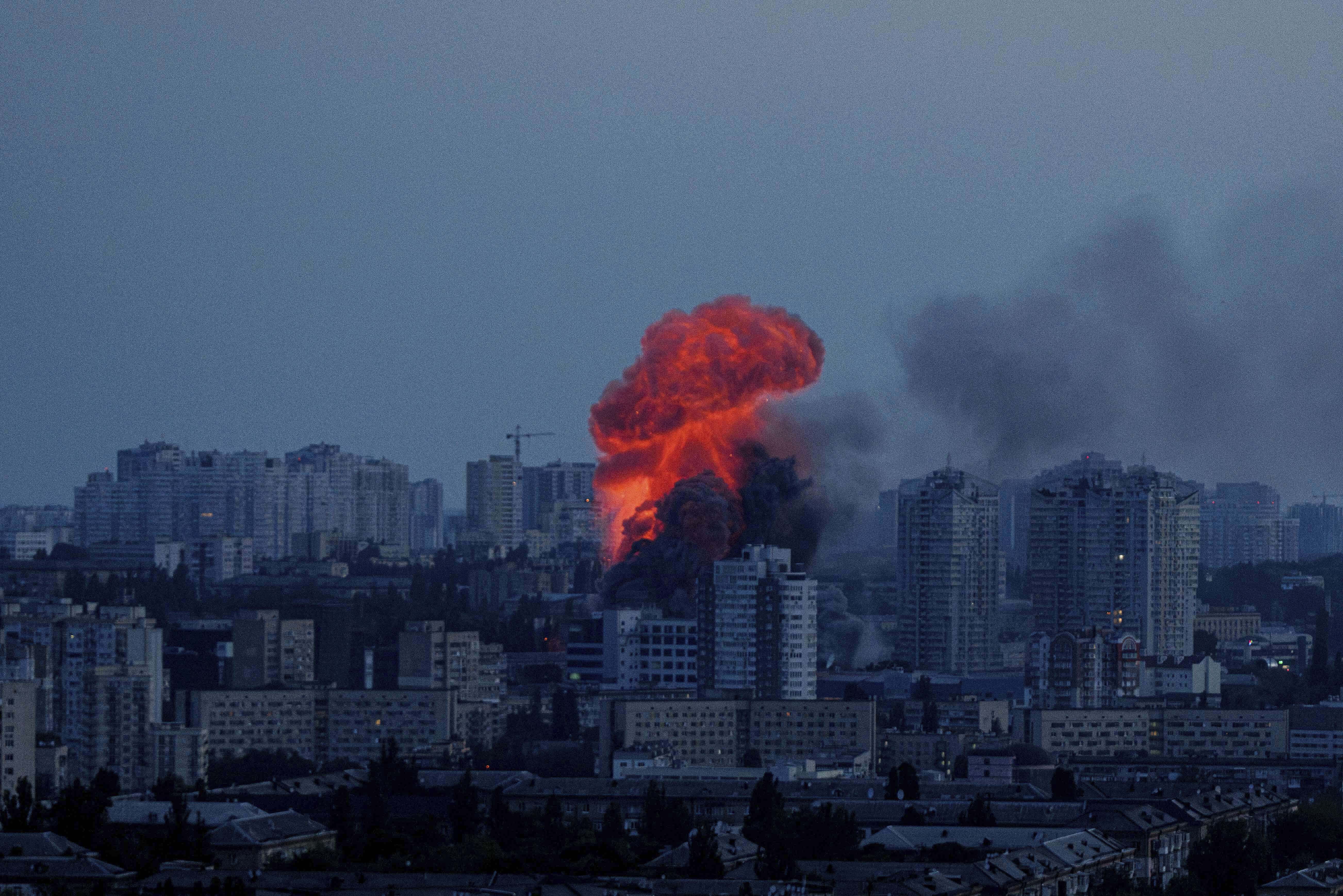 	Russia Launches Major Missile and Drone Attack on Ukraine	