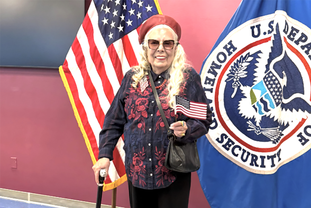 	Joni Mitchell becomes a US citizen after more than six decades in America	