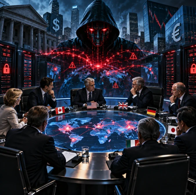 	G7 finance leaders prepare joint exercises against AI-powered cyberattacks	