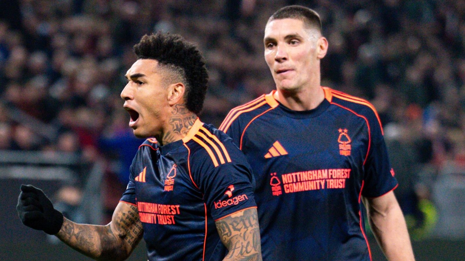 	Football: Nottingham Forest defeat FC Utrecht 2-1	