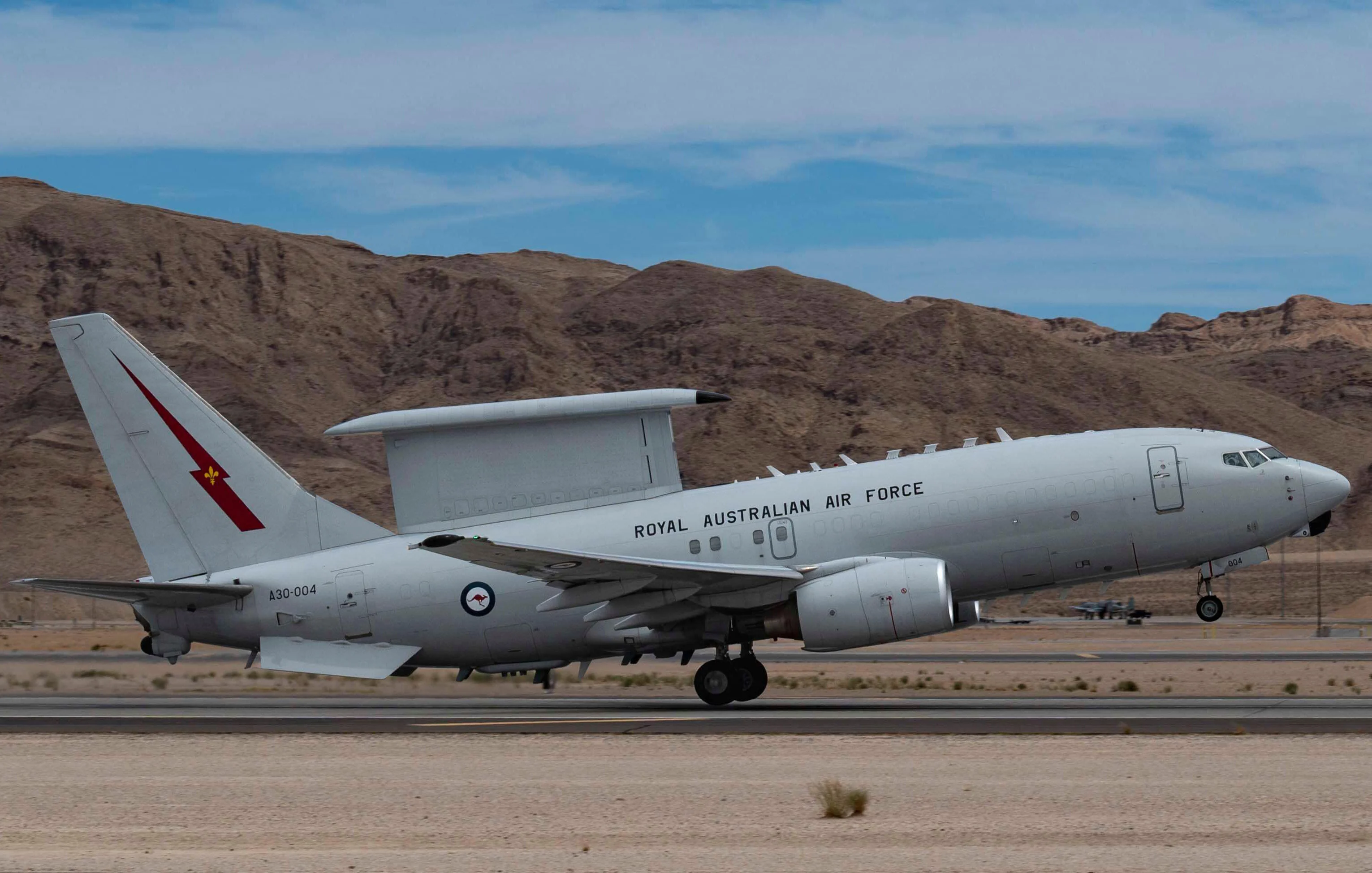 	PM of Australia sends E-7A Wedgetail and air-to-air missiles to UAE	